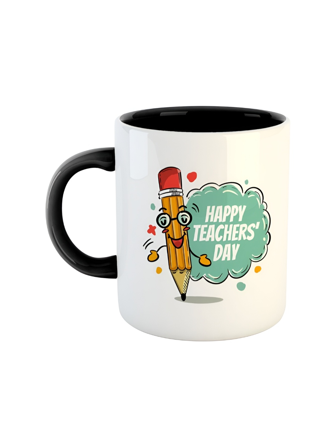 ARTBUG Black & White Printed Ceramic Glossy Mug 350 ml