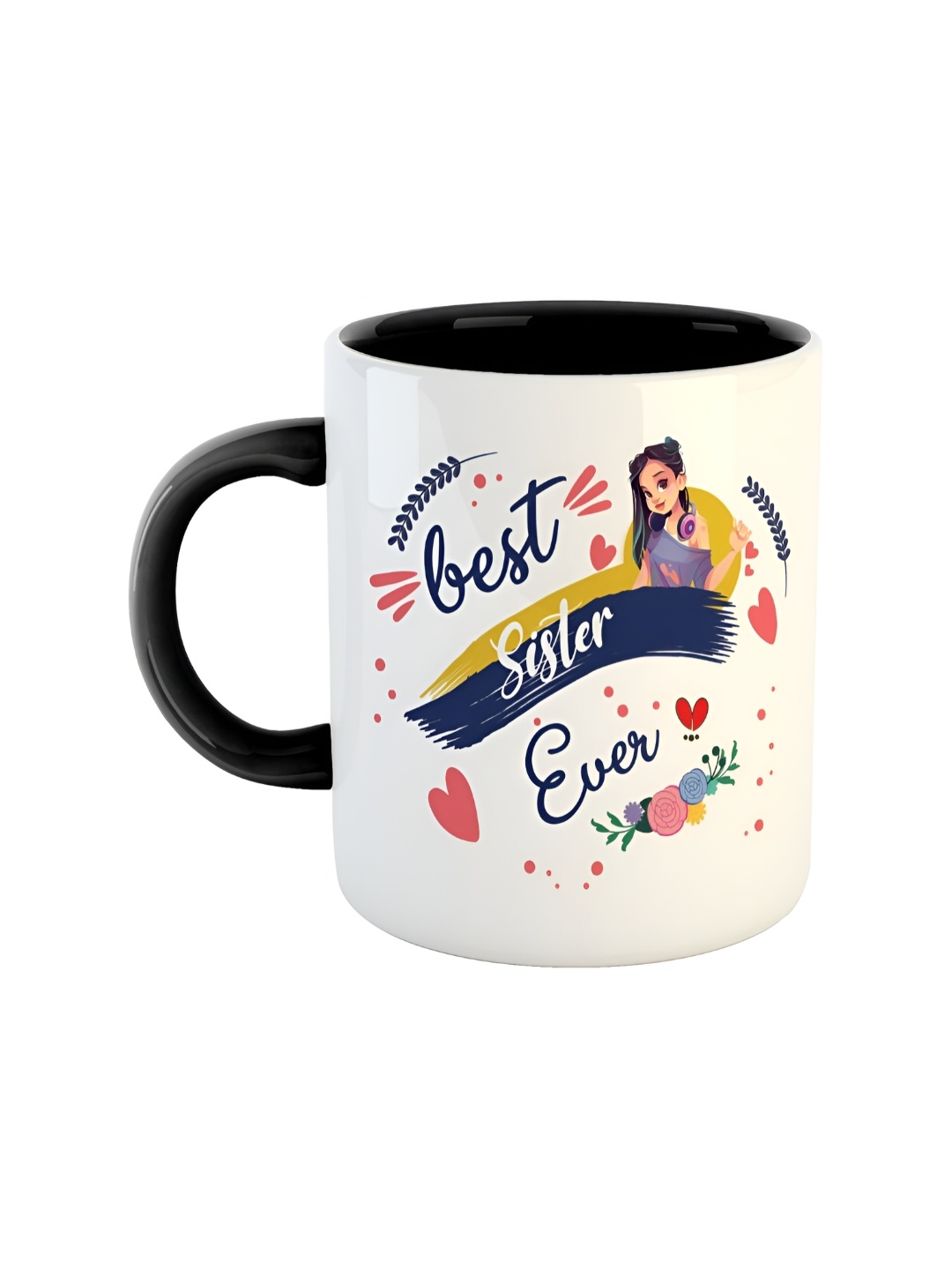 

ARTBUG Black & White Printed Ceramic Glossy Mug 350 ml