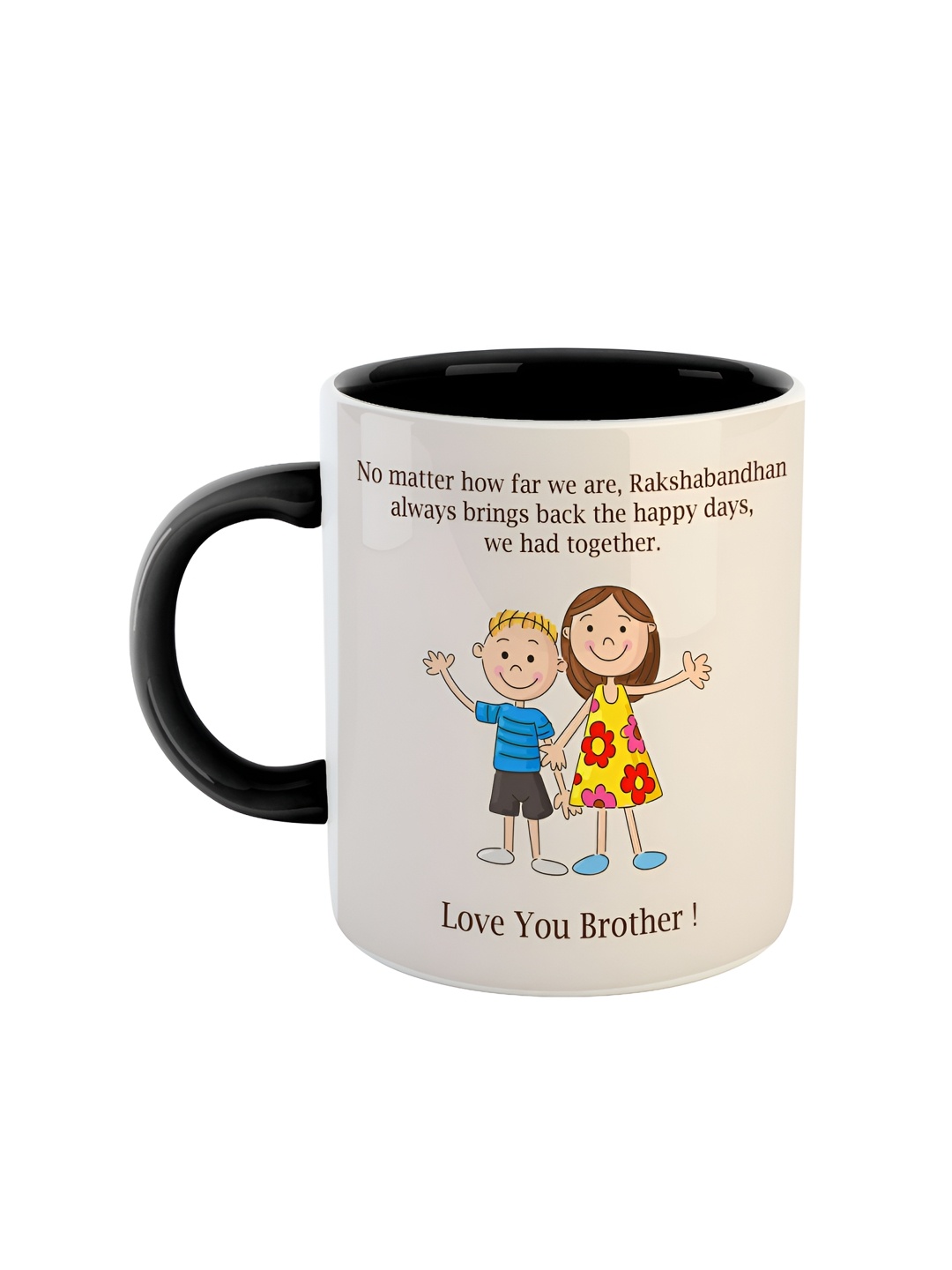 

ARTBUG Black & White Printed Ceramic Glossy Mug