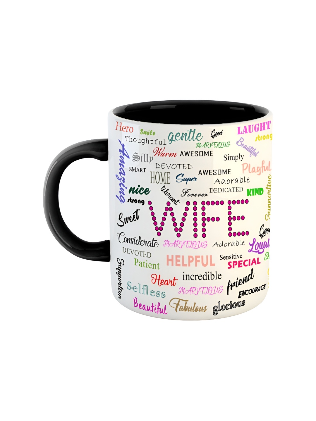 

ARTBUG Black & White Printed Ceramic Glossy Mugs