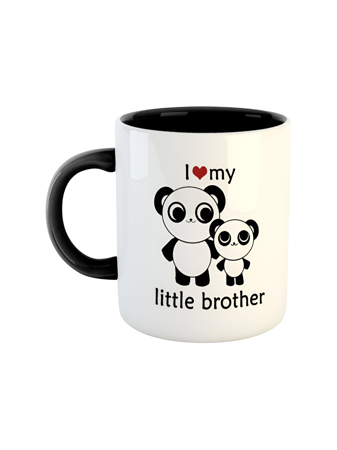 

ARTBUG Black Printed Ceramic Glossy Mug