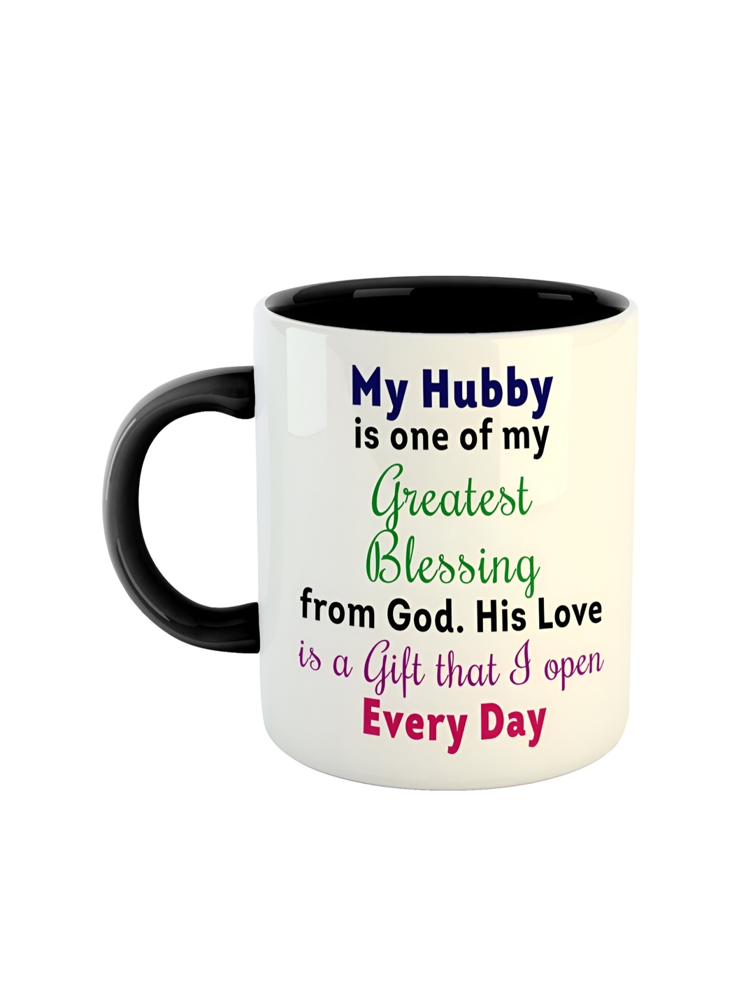 

ARTBUG Black & White Dishwasher Safe Printed Ceramic Glossy Mug 350 ml