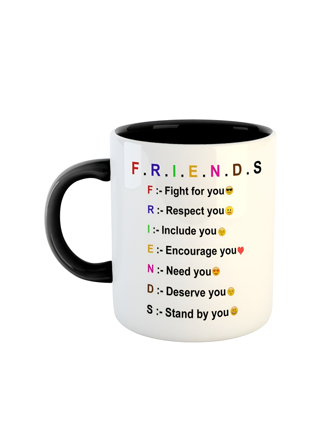 

ARTBUG Black & White Printed Ceramic Glossy Mug 350 ml