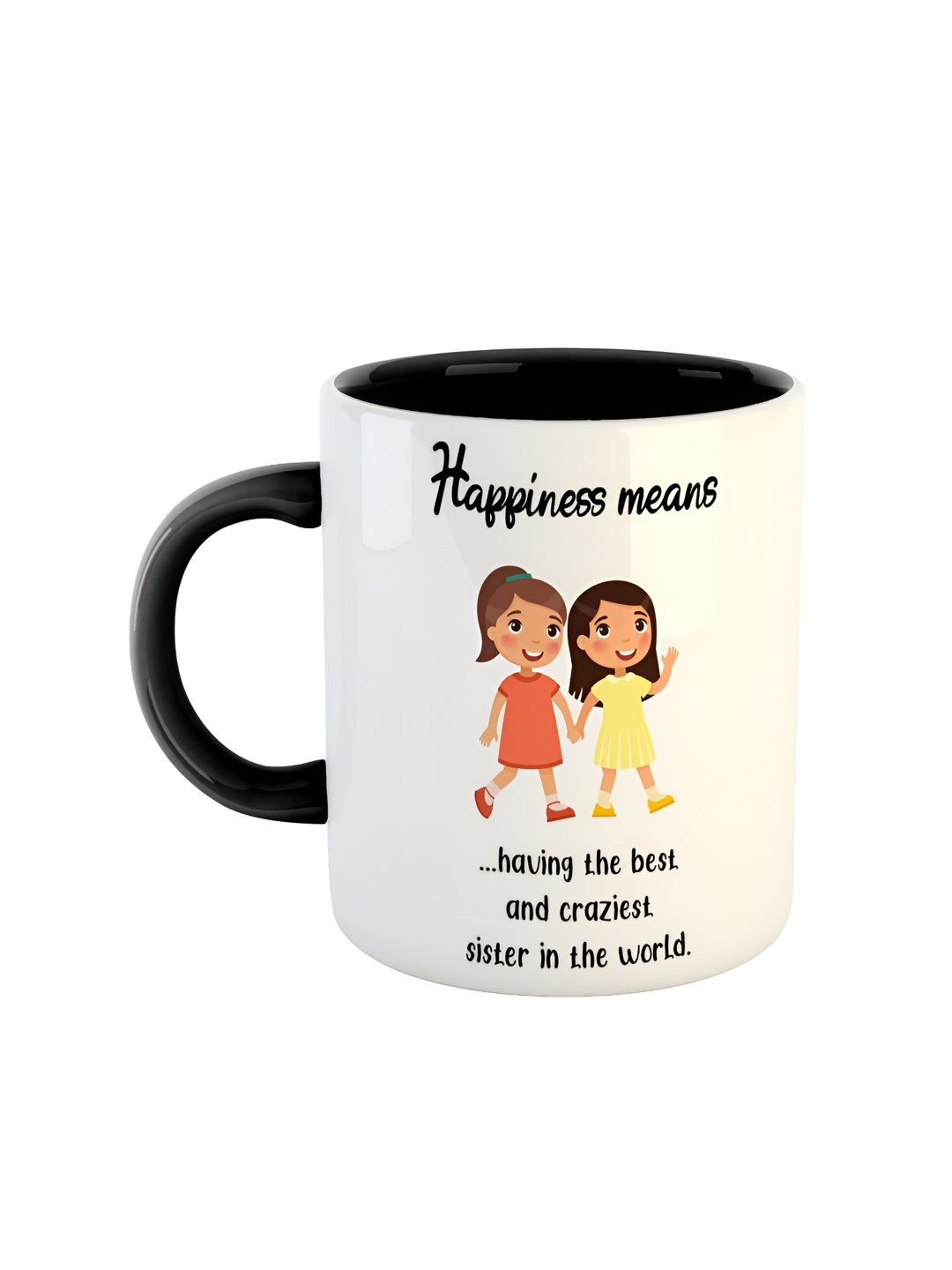 

ARTBUG Black White Printed Ceramic Glossy Mugs 350 ml