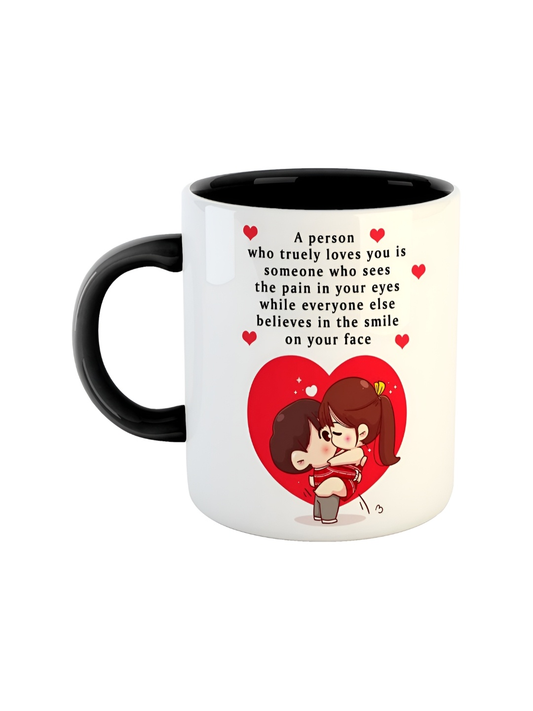 

ARTBUG Black & White Printed Ceramic Glossy Mug