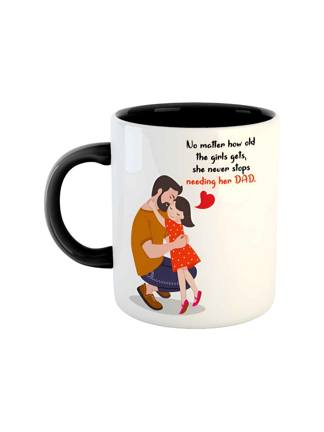 

ARTBUG Black & White Printed Ceramic Glossy Mug 350 ml