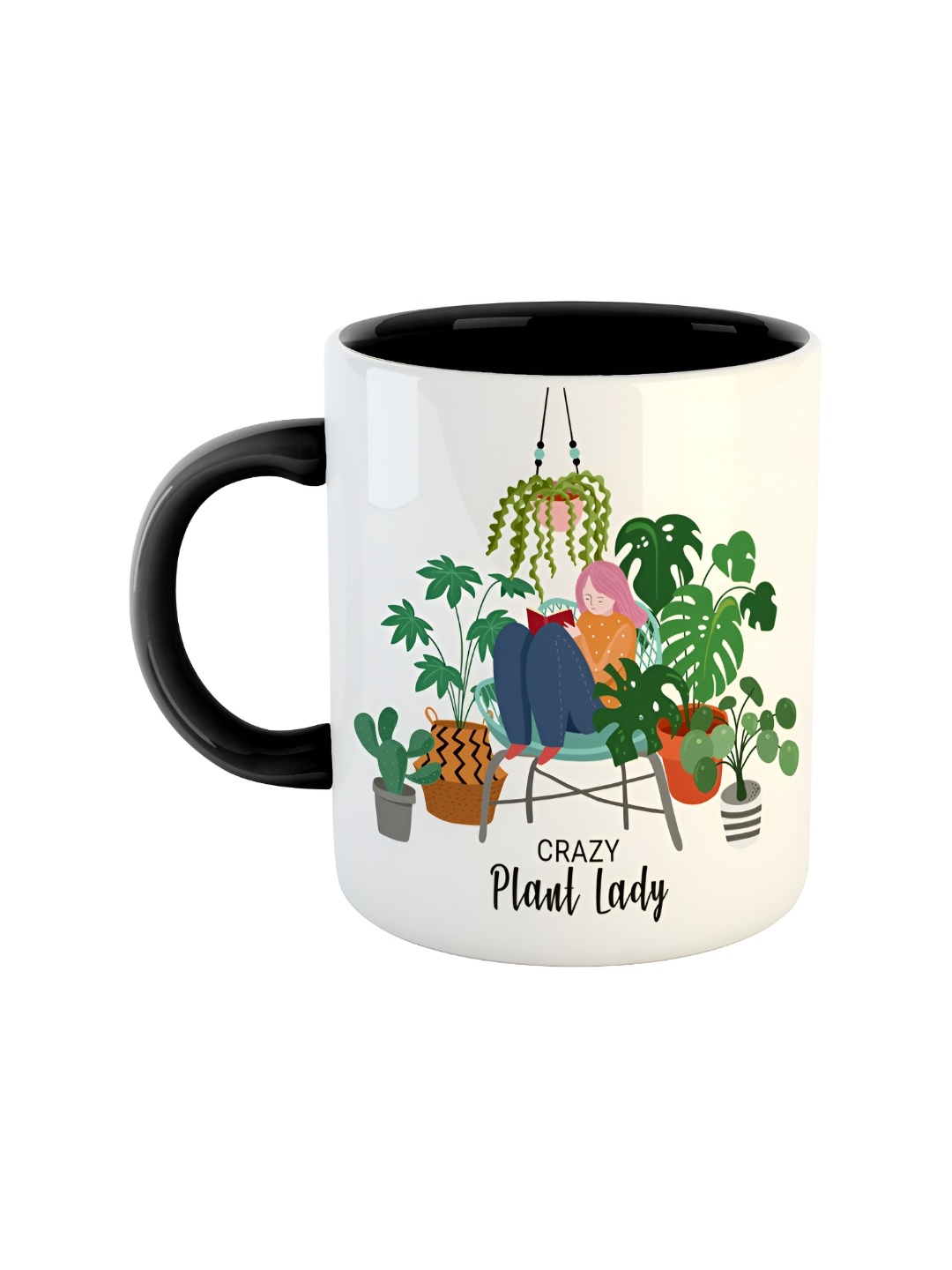 

ARTBUG Black & White Printed Ceramic Glossy Mug