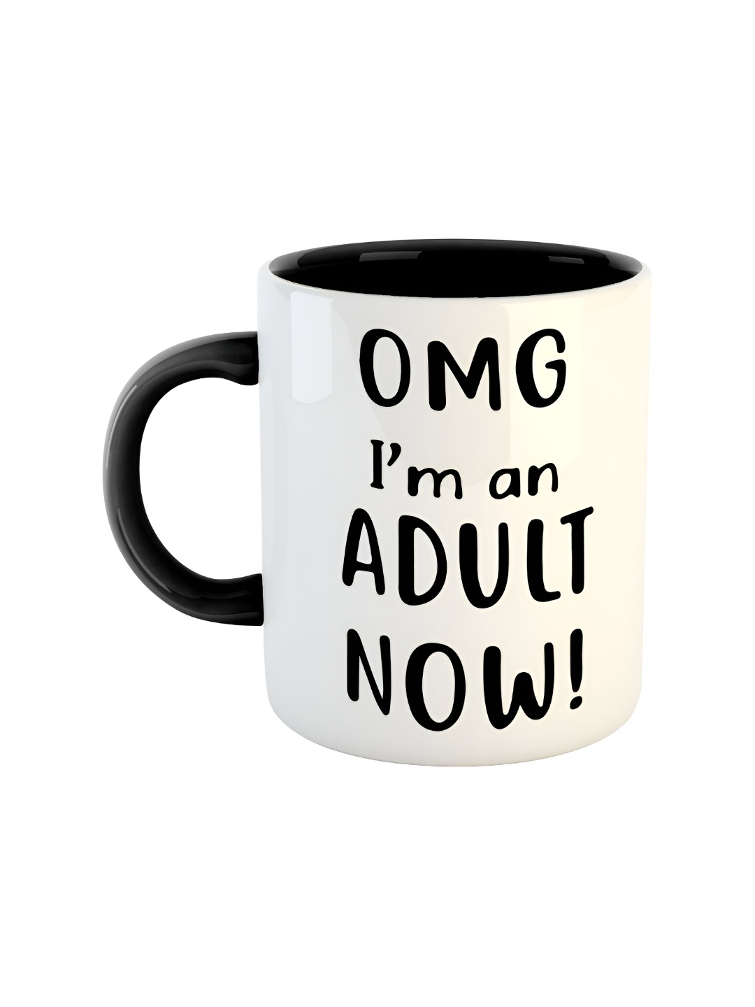 

ARTBUG Black & White Printed Ceramic Glossy Mug 350 ml