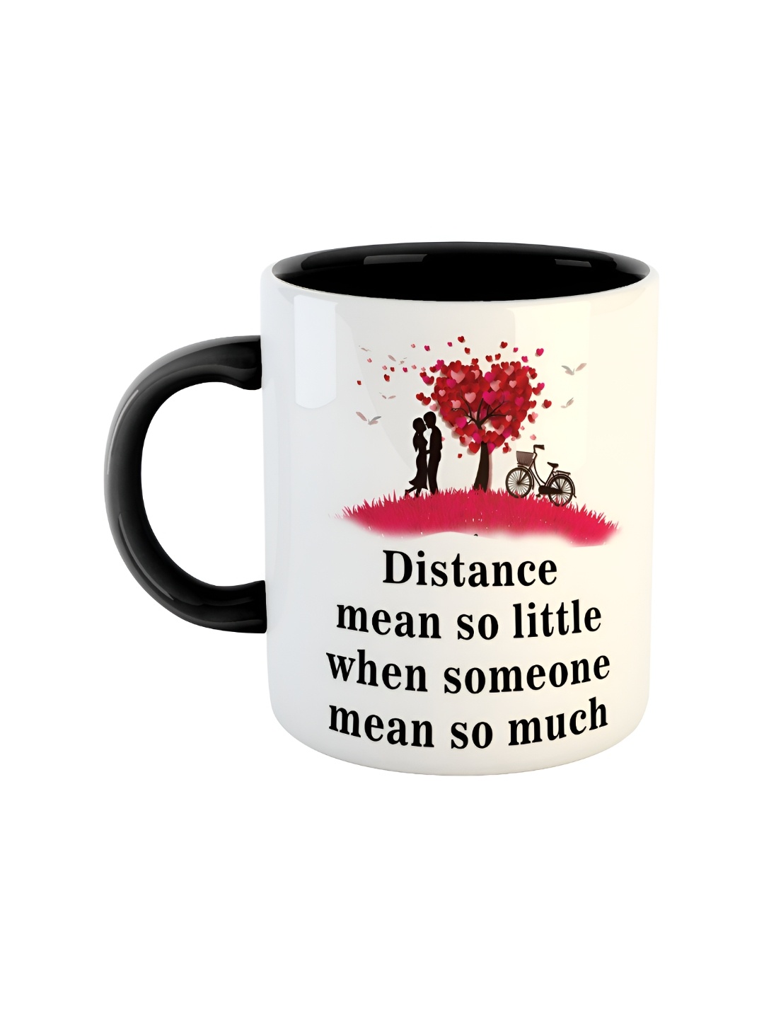 

ARTBUG Black White Printed Ceramic Glossy Mugs 350 ml