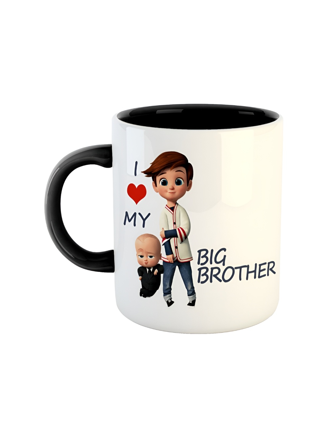 

ARTBUG Black & White Printed Ceramic Glossy Mug 350 ml