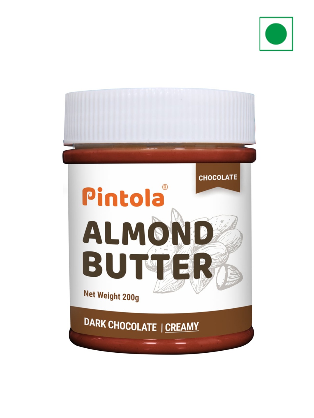 

Pintola Almond Choco Creamy Spread -200g, White