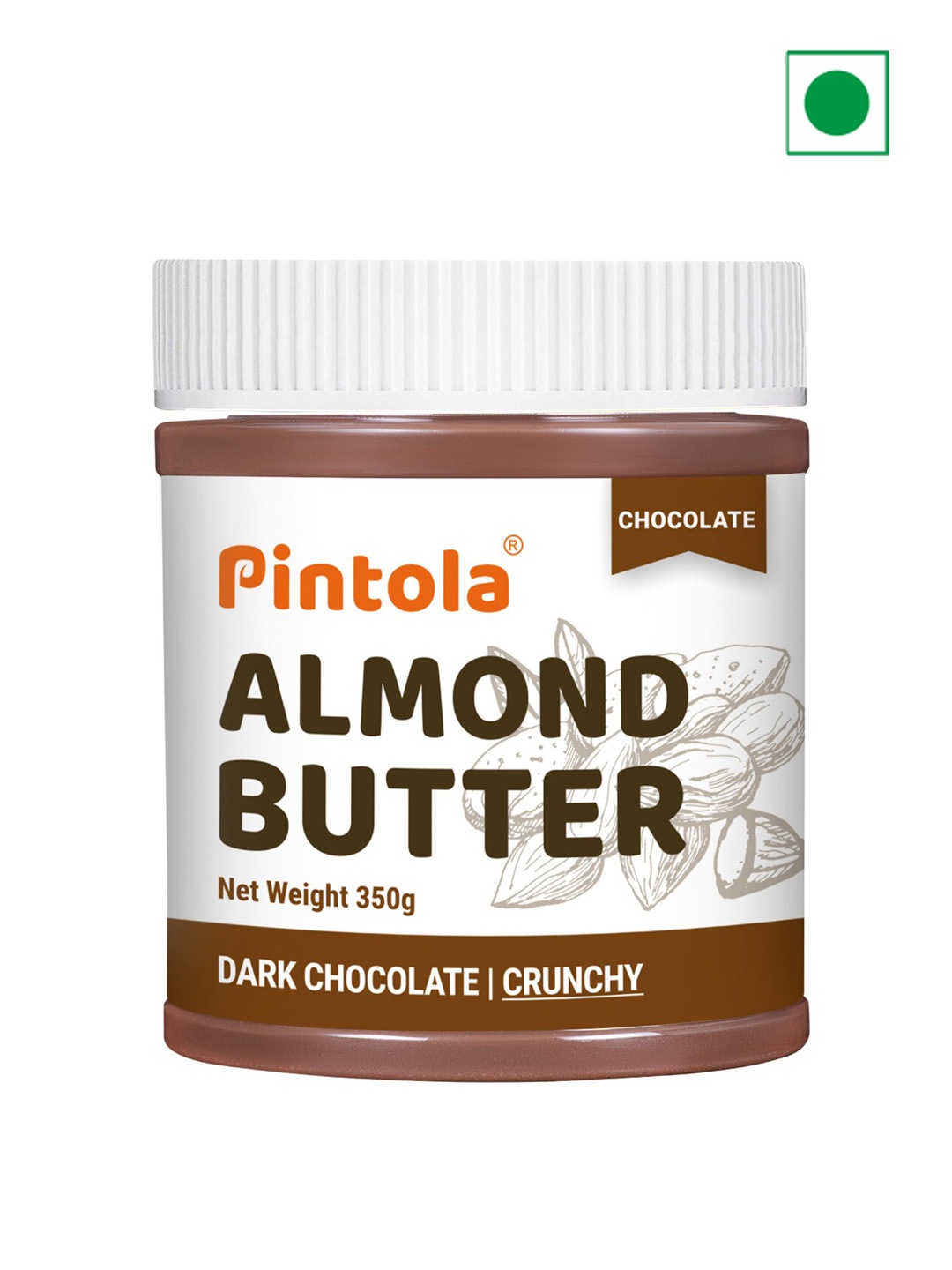 

Pintola Almond Choco Spread Creamy -350g, White