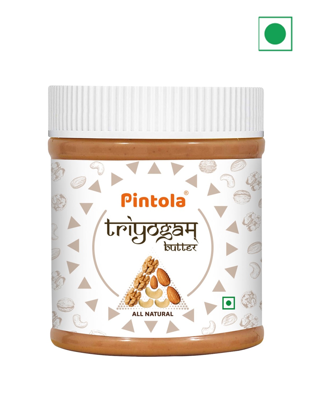 

Pintola All Natural Triyogam Butter-350 G, White