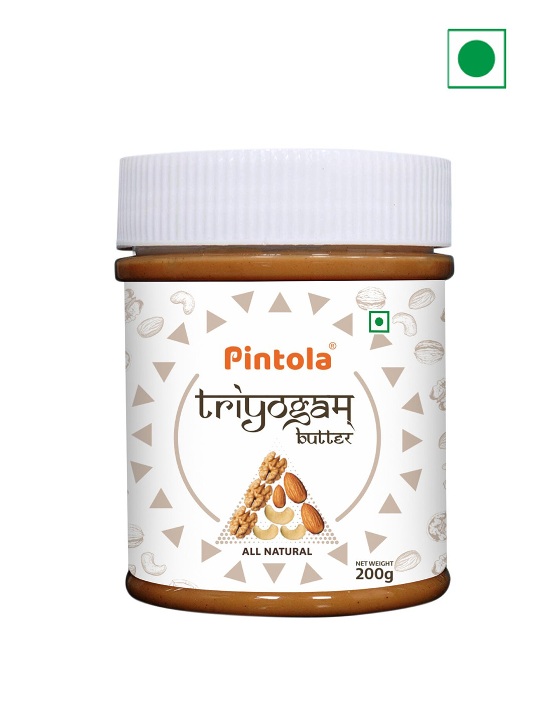 

Pintola All Natural Triyogam Butter -200g, White