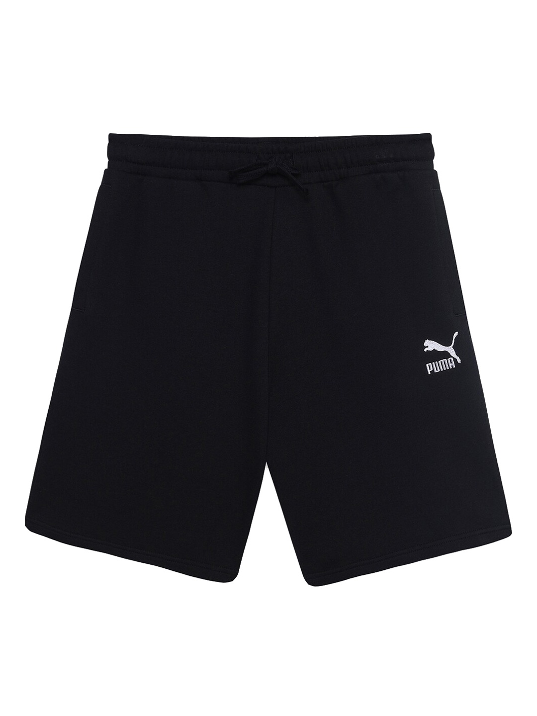 

Puma CLASSICS Boys Relaxed Fit Youth Cotton Shorts, Black