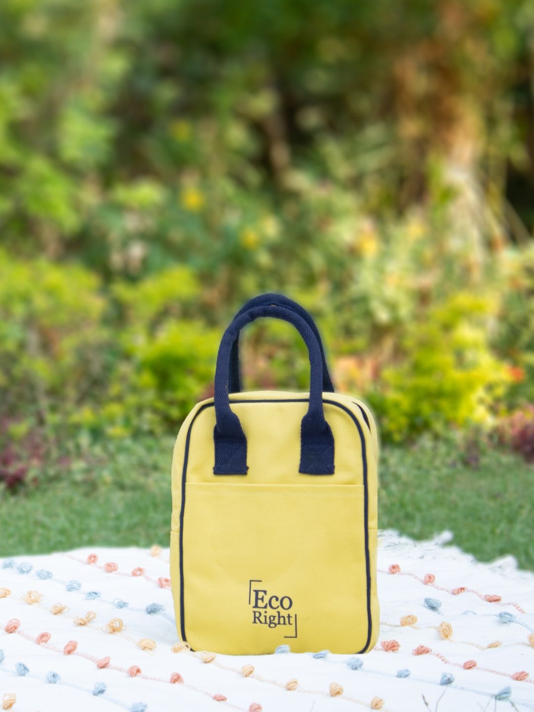 

EcoRight Insulated Canvas Lunch Bag, Yellow