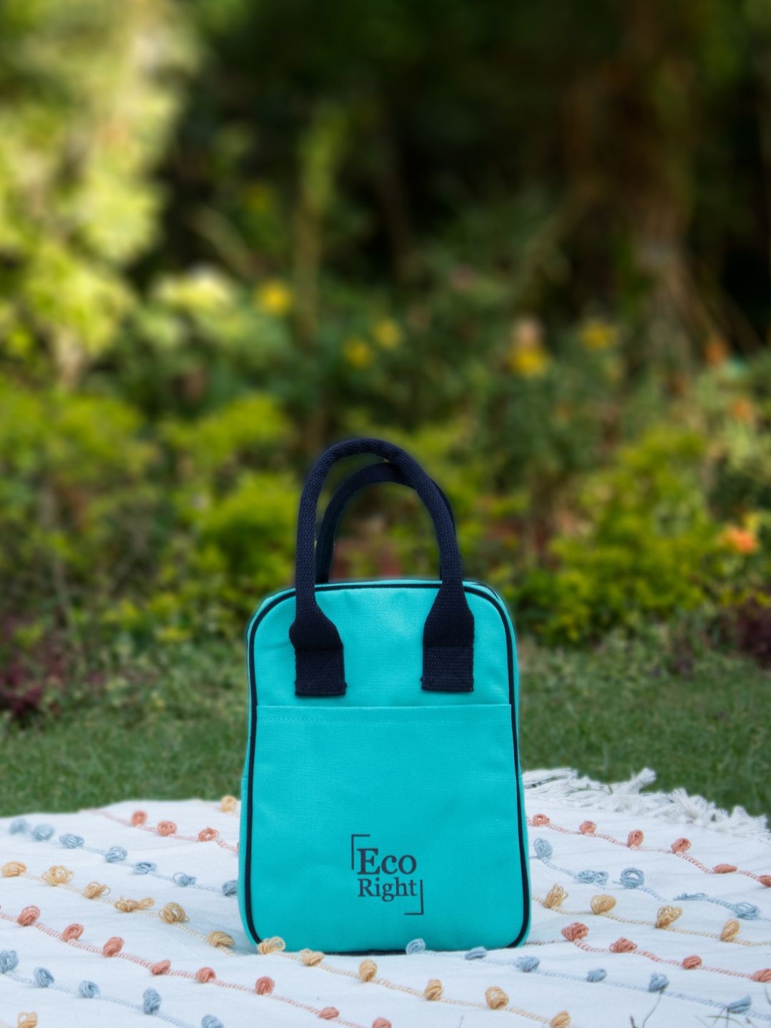 

EcoRight Insulated Canvas Lunch Bag, Blue