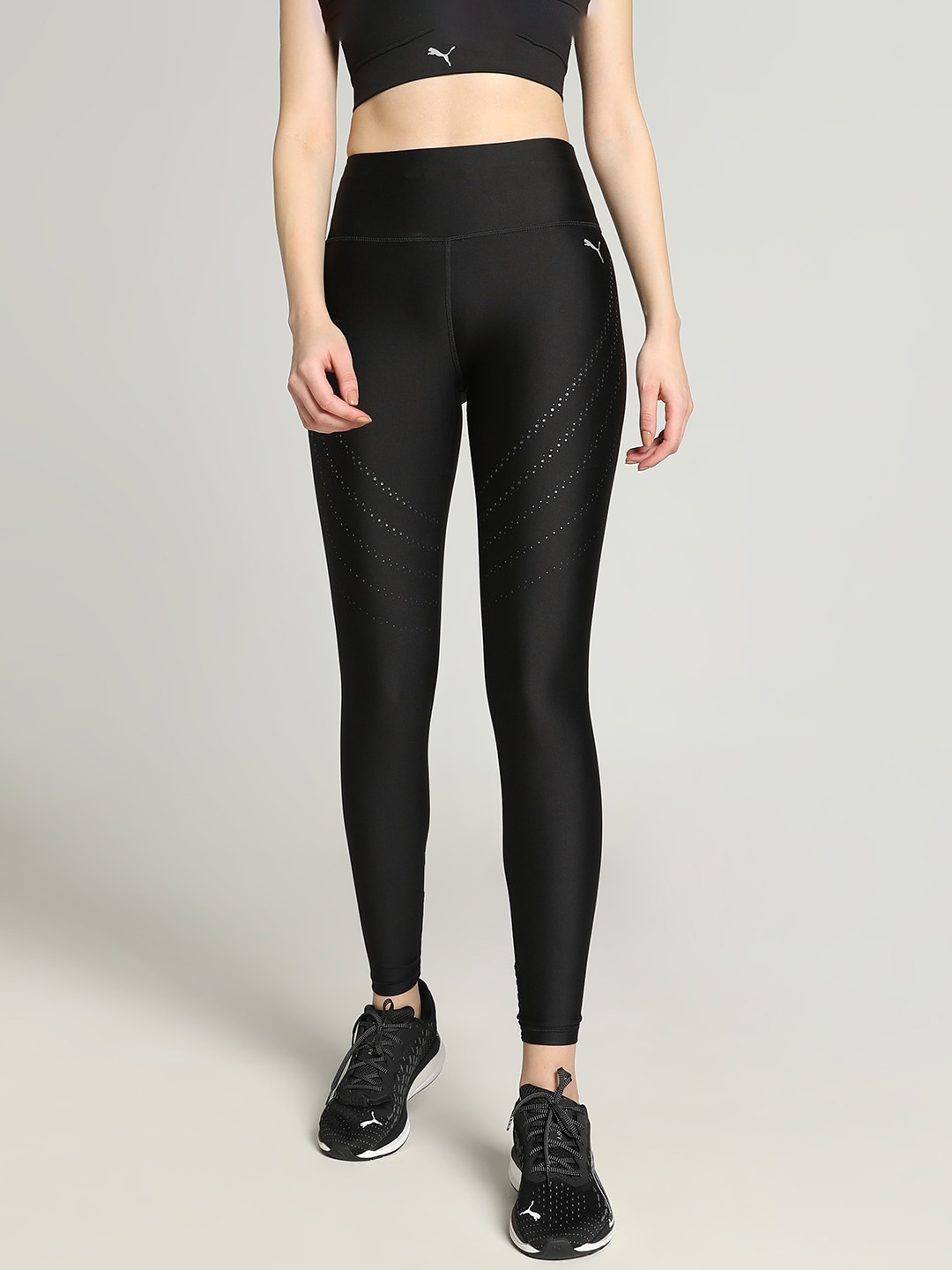 

Puma Run Ultraform Ankle Length Running Tights, Black