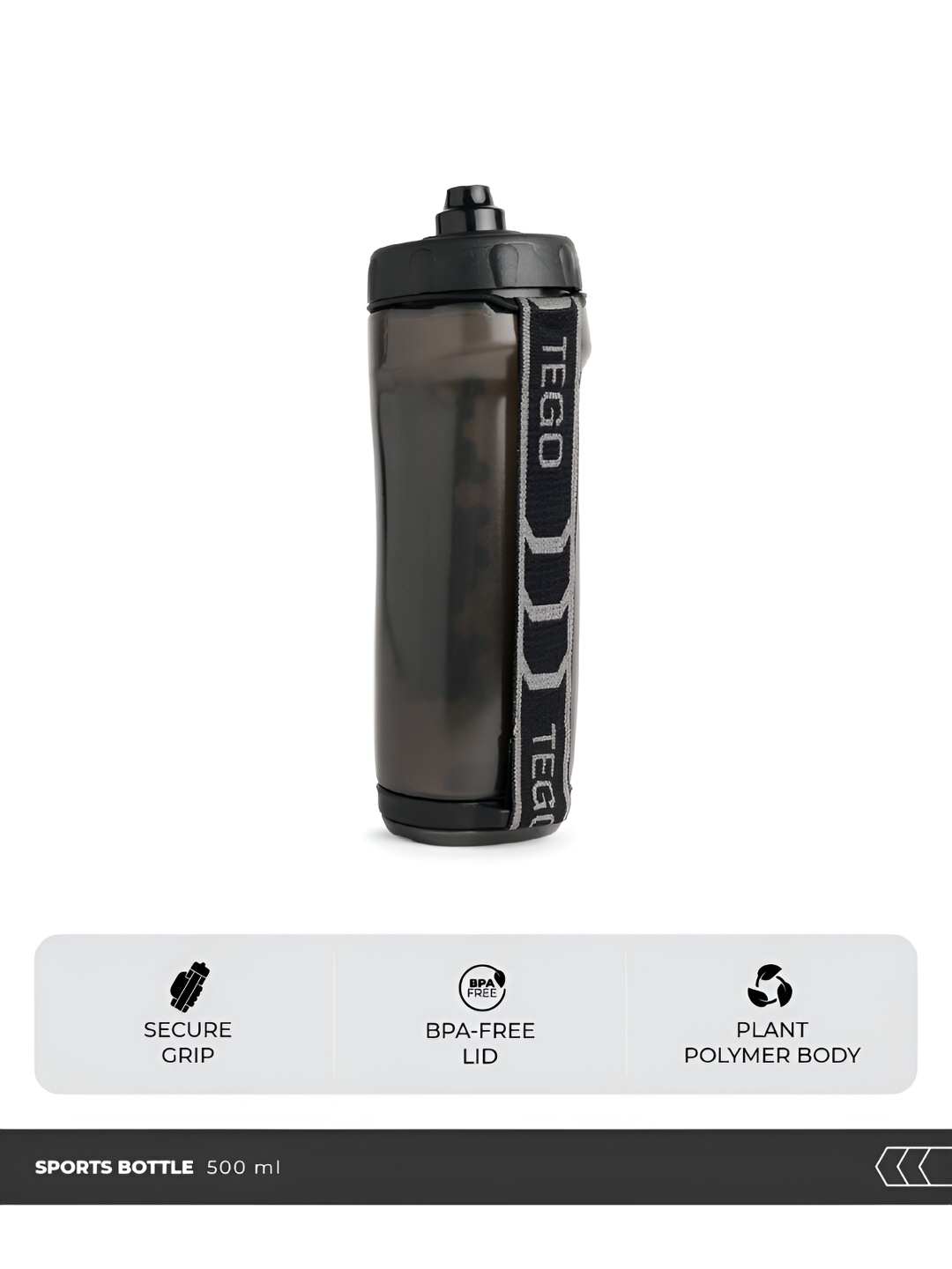 

TEGO Red & Black Double Wall Vacuum Water Bottle