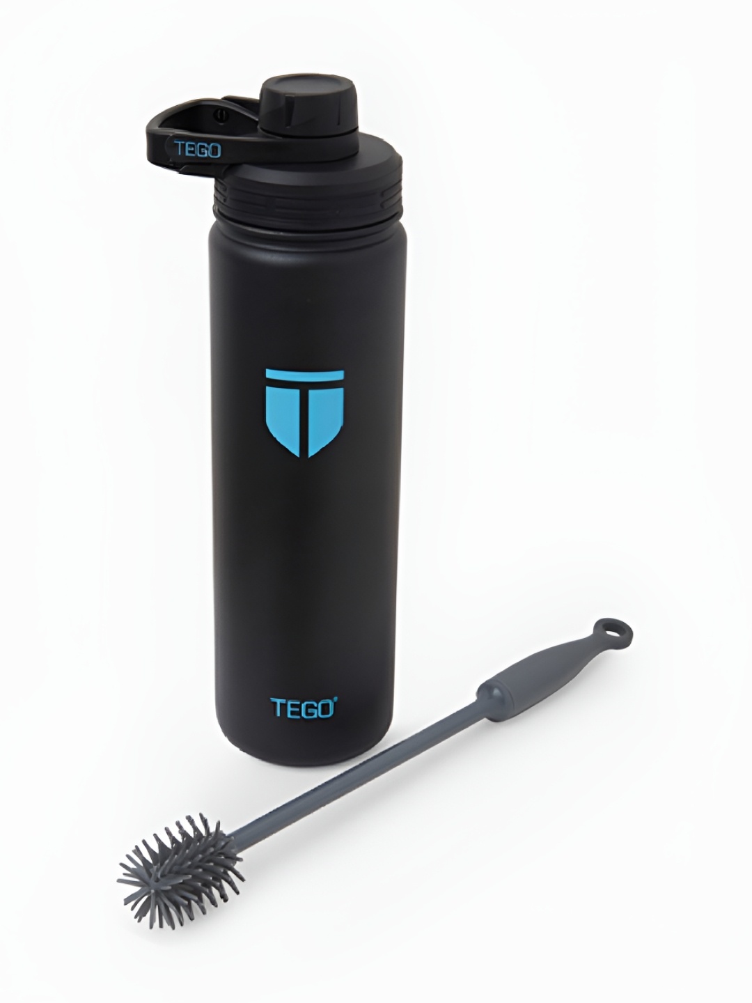 

TEGO Black & Blue Stainless Steel Double Wall Vacuum Water Bottle