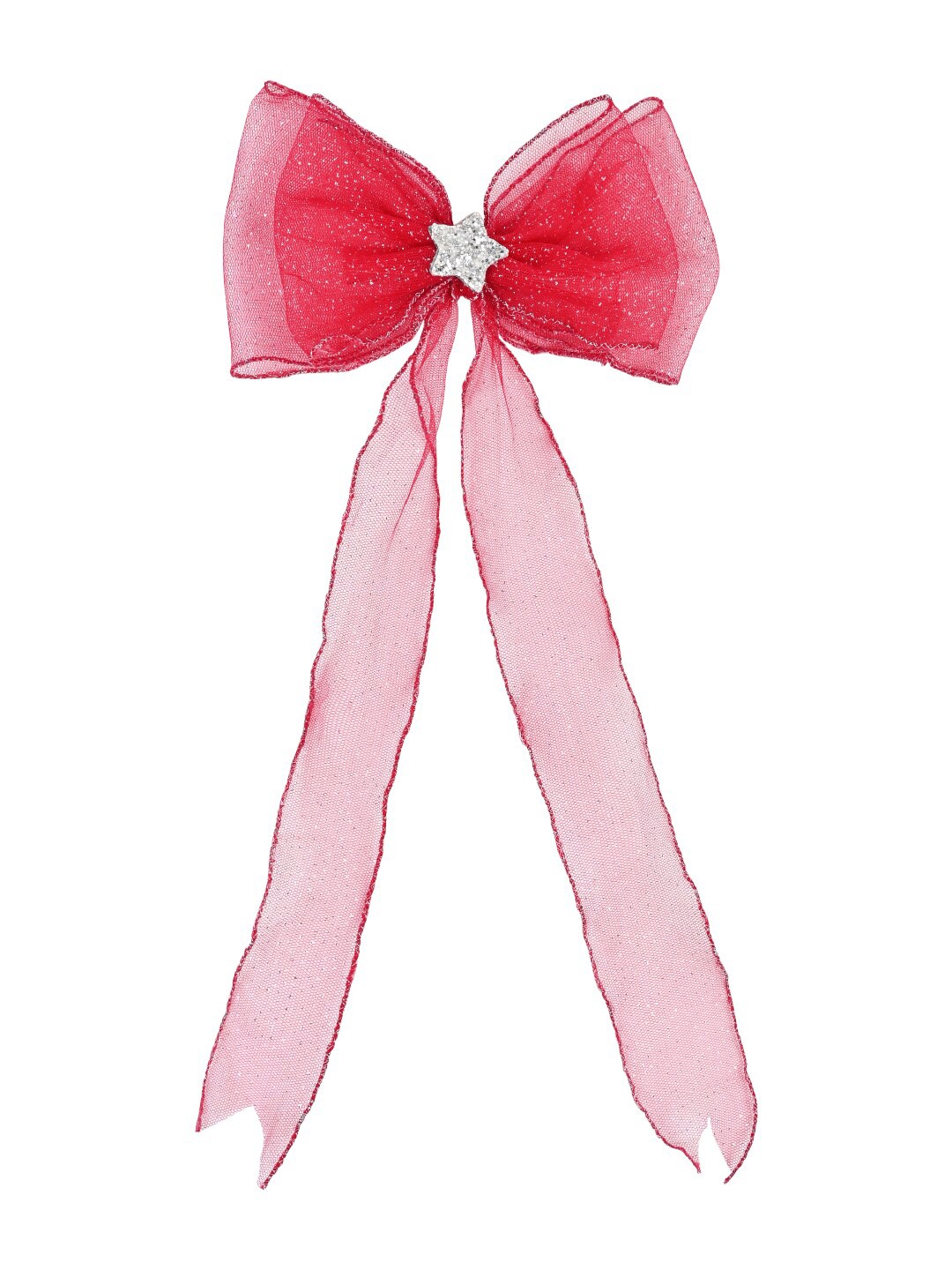

Aye Candy Girls Bow Alligator Hair Clip, Red