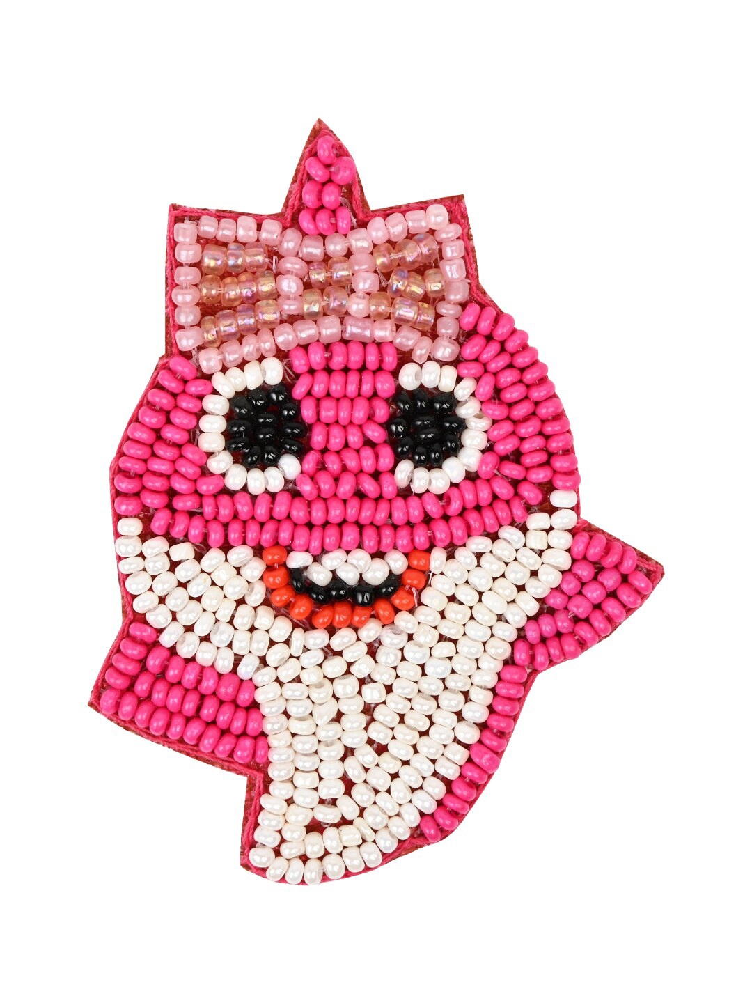 

Aye Candy Girls Beaded Alligator Hair Clip, Pink
