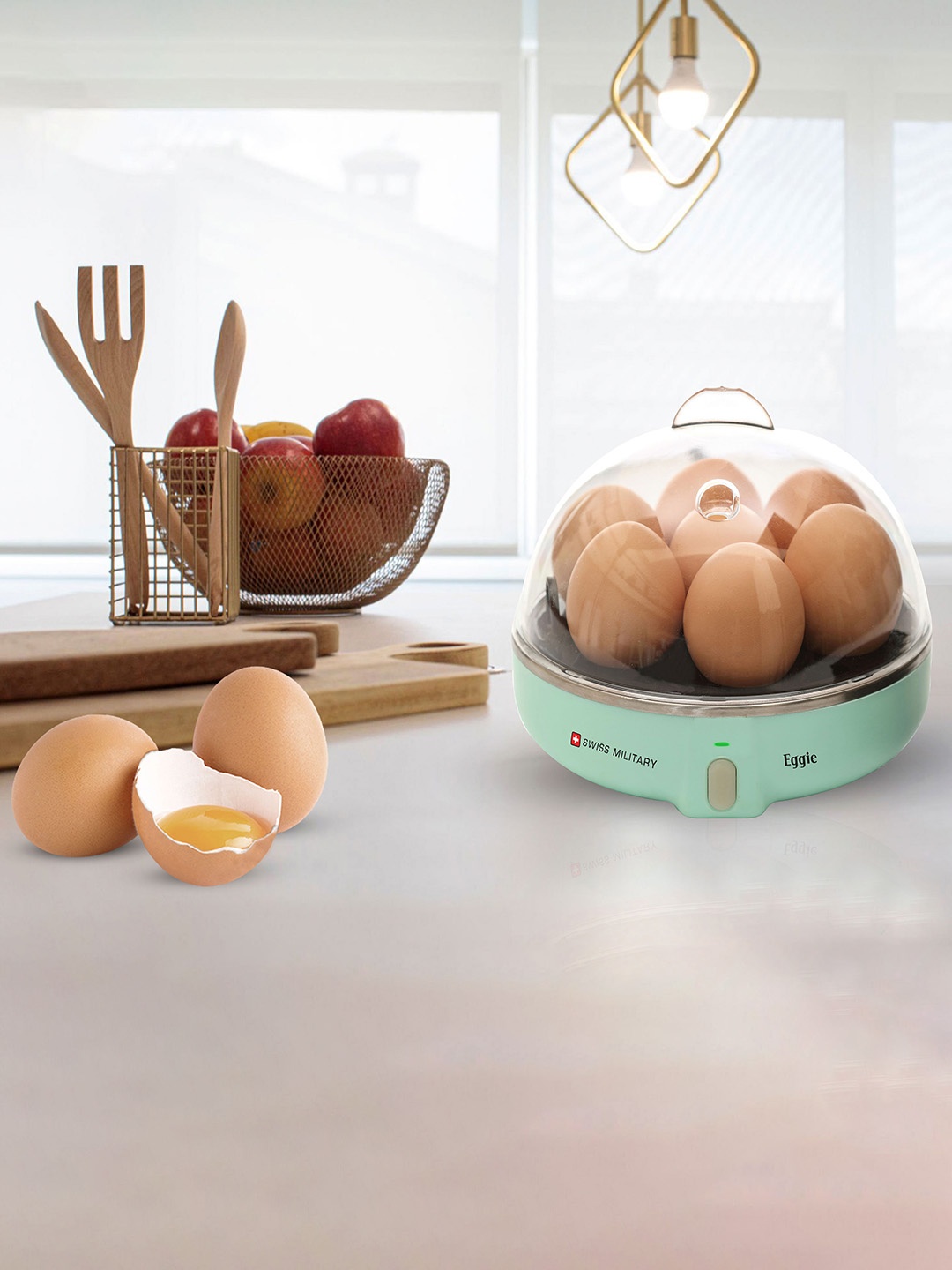 

SWISS MILITARY Green Eggie Instant Egg Boiler