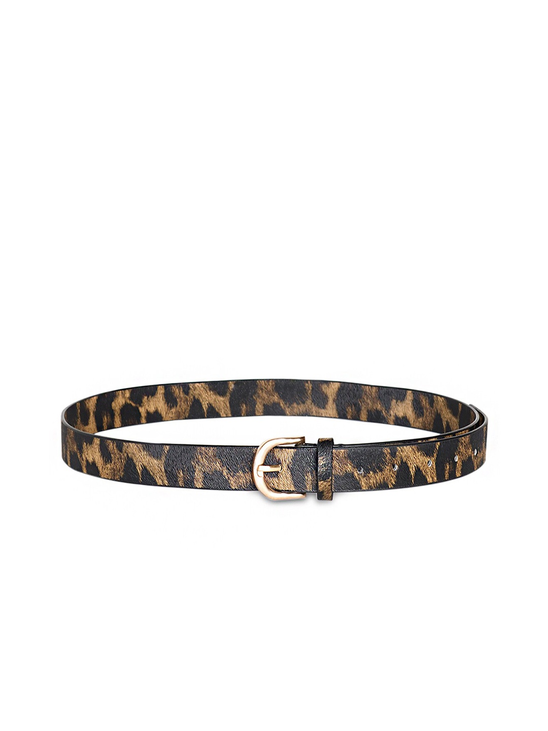 

Anouk Women Black Printed PU Reversible Belt