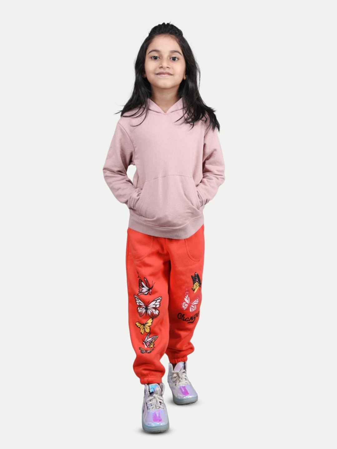 

BAESD Girls Hooded Pullover Sweatshirt, Pink