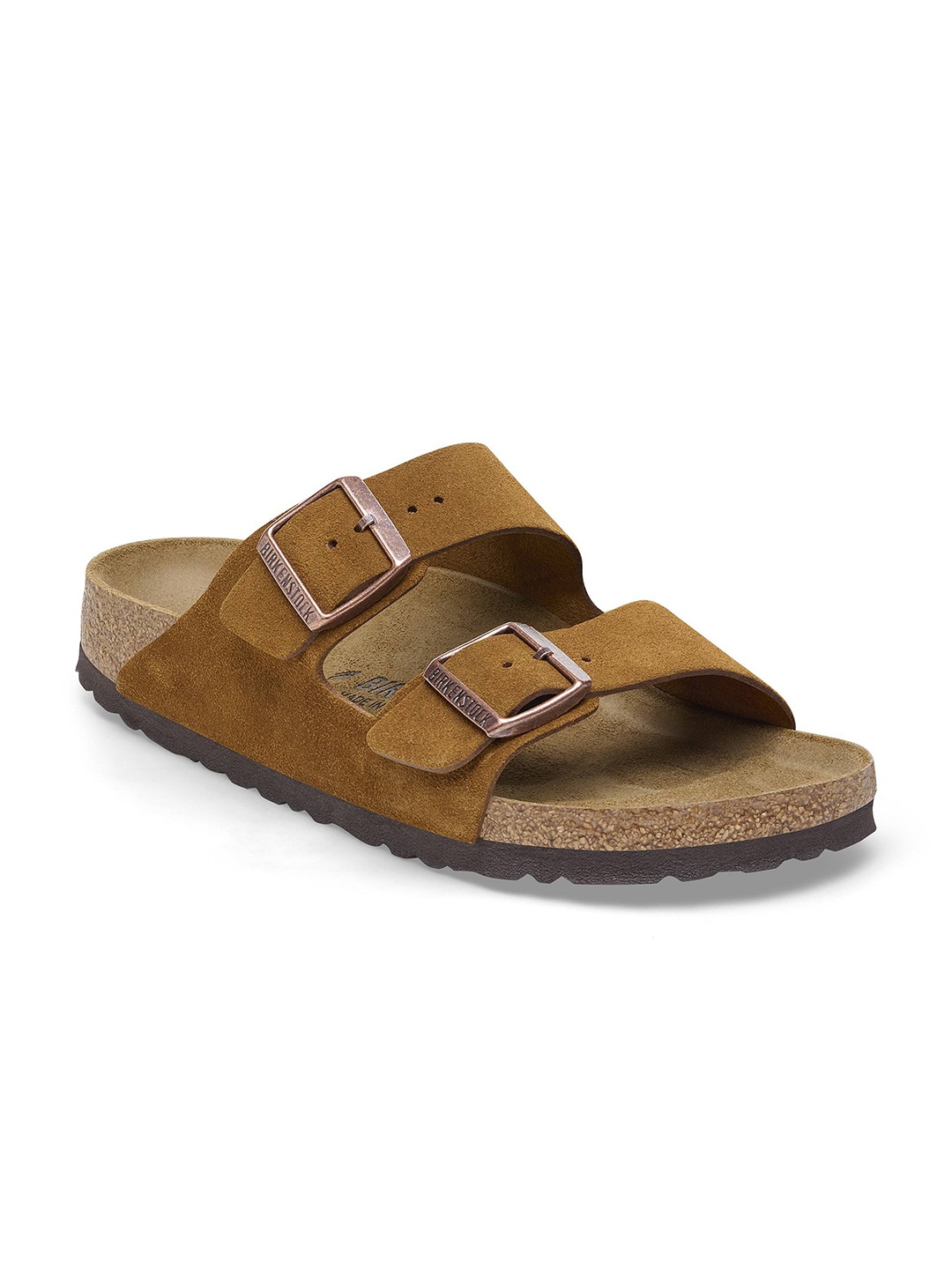 

Birkenstock Regular Width Two Strap Sandals, Brown