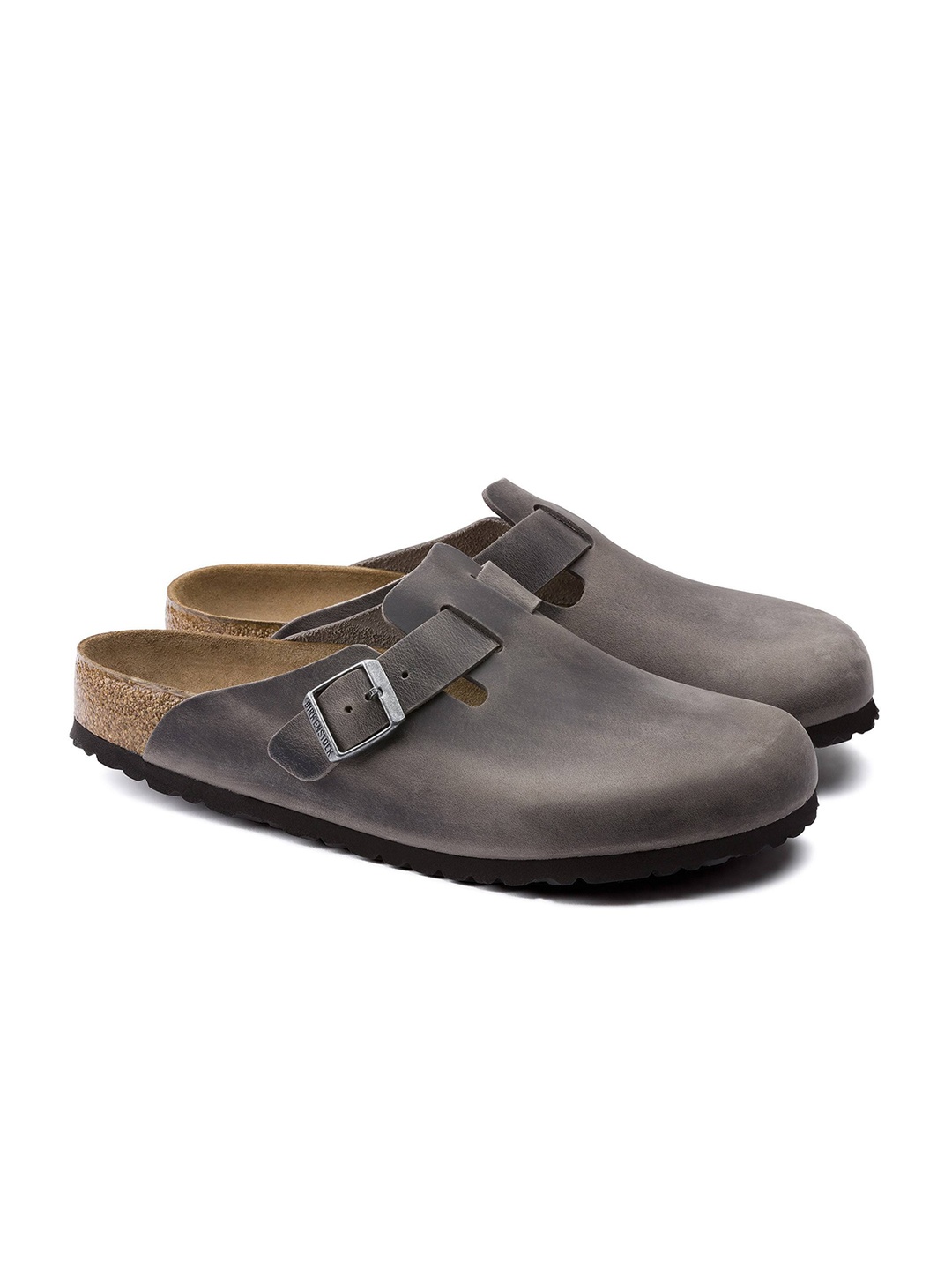 

Birkenstock Boston Unisex Narrow Widthslip-On Casual Clogs, Grey