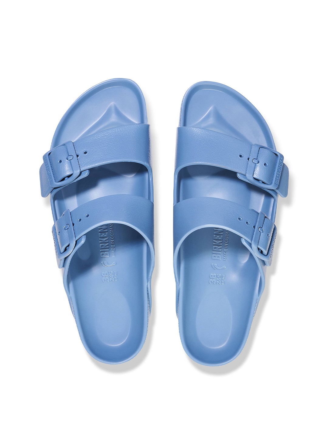 

Birkenstock Arizona Unisex Narrow Widthslip-On Comfort Sandals, Blue