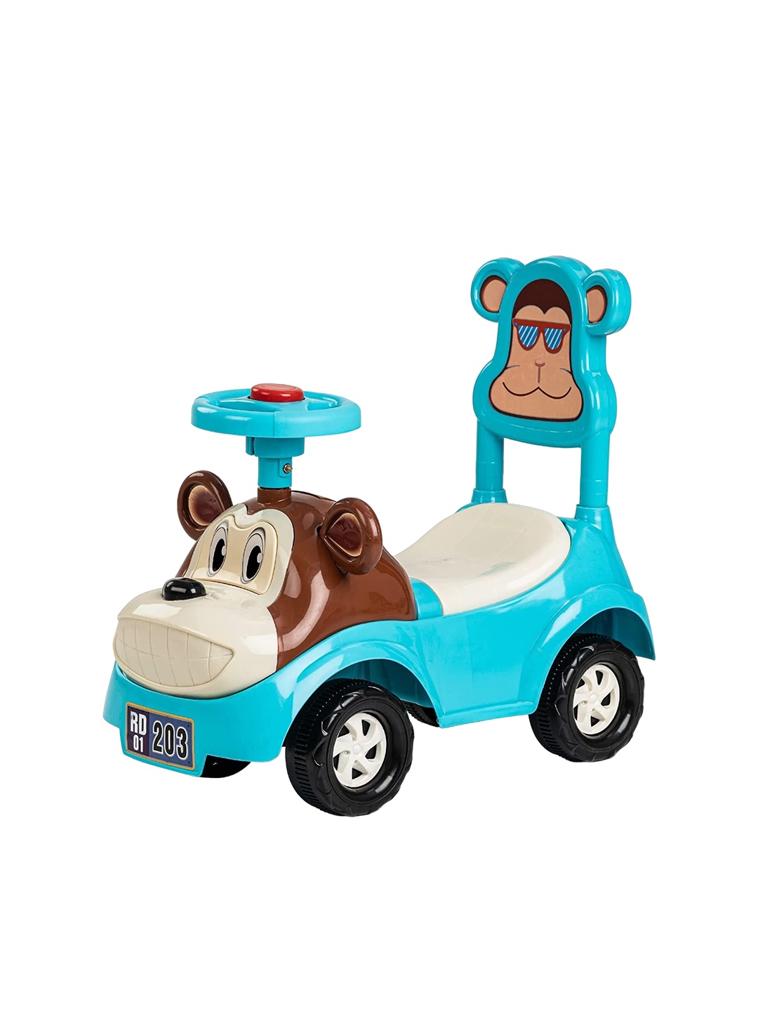 

BAYBEE Kids Manual Operative Car, Blue