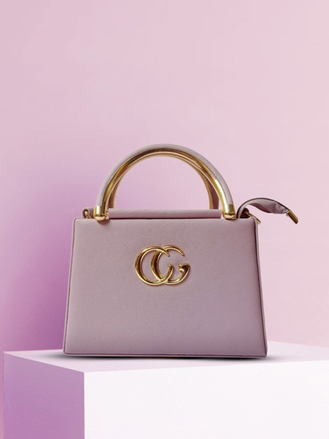 

ROSS BROWN Structured Sling Bag, Pink