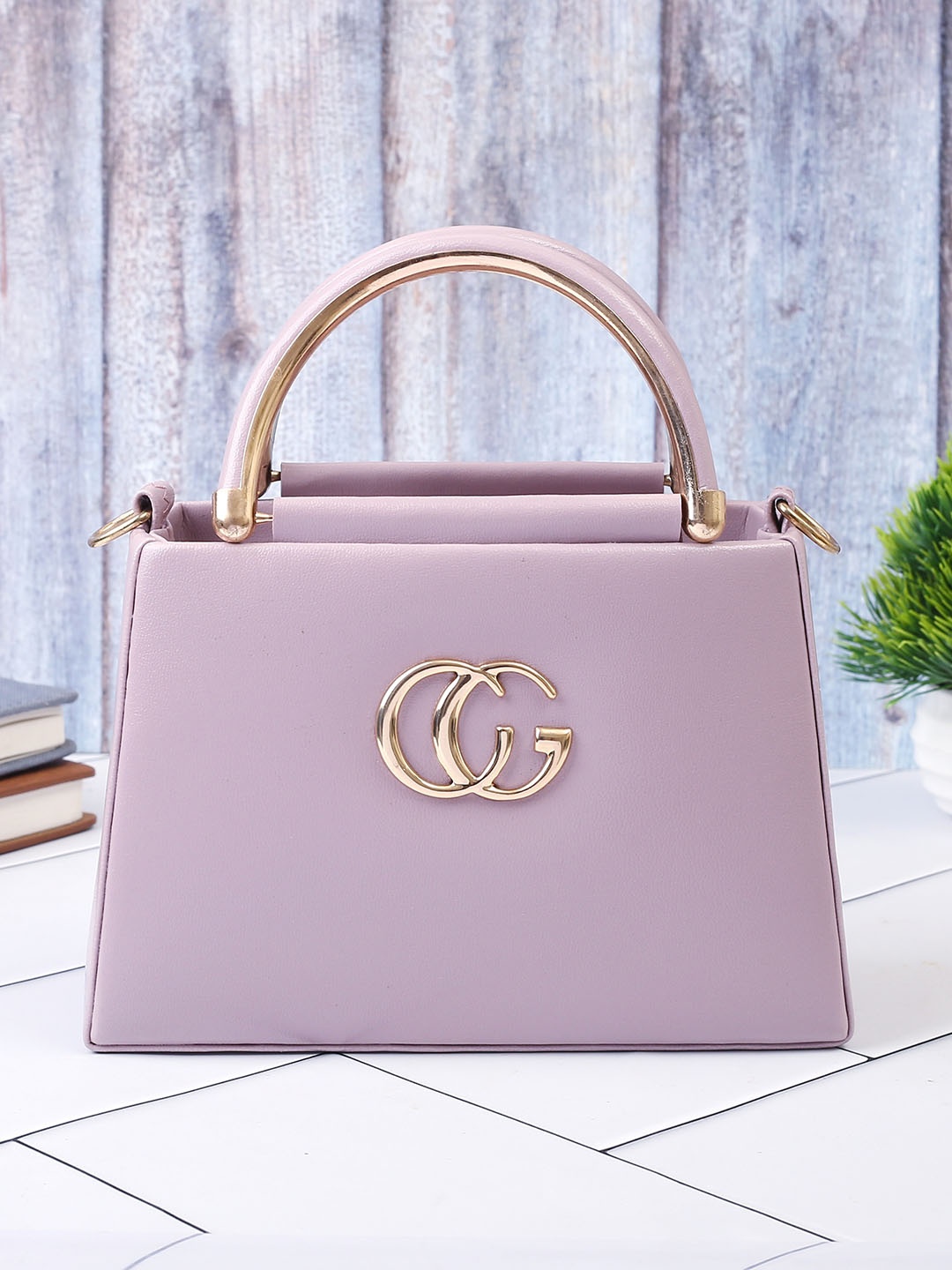 

ROSS BROWN Structured Sling Bag, Pink