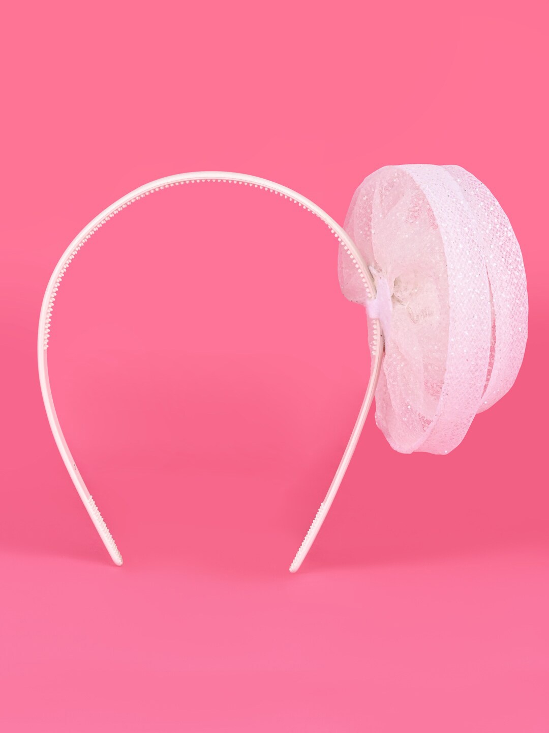 

Aye Candy Girls Sparkling Fascinator Hairband, White