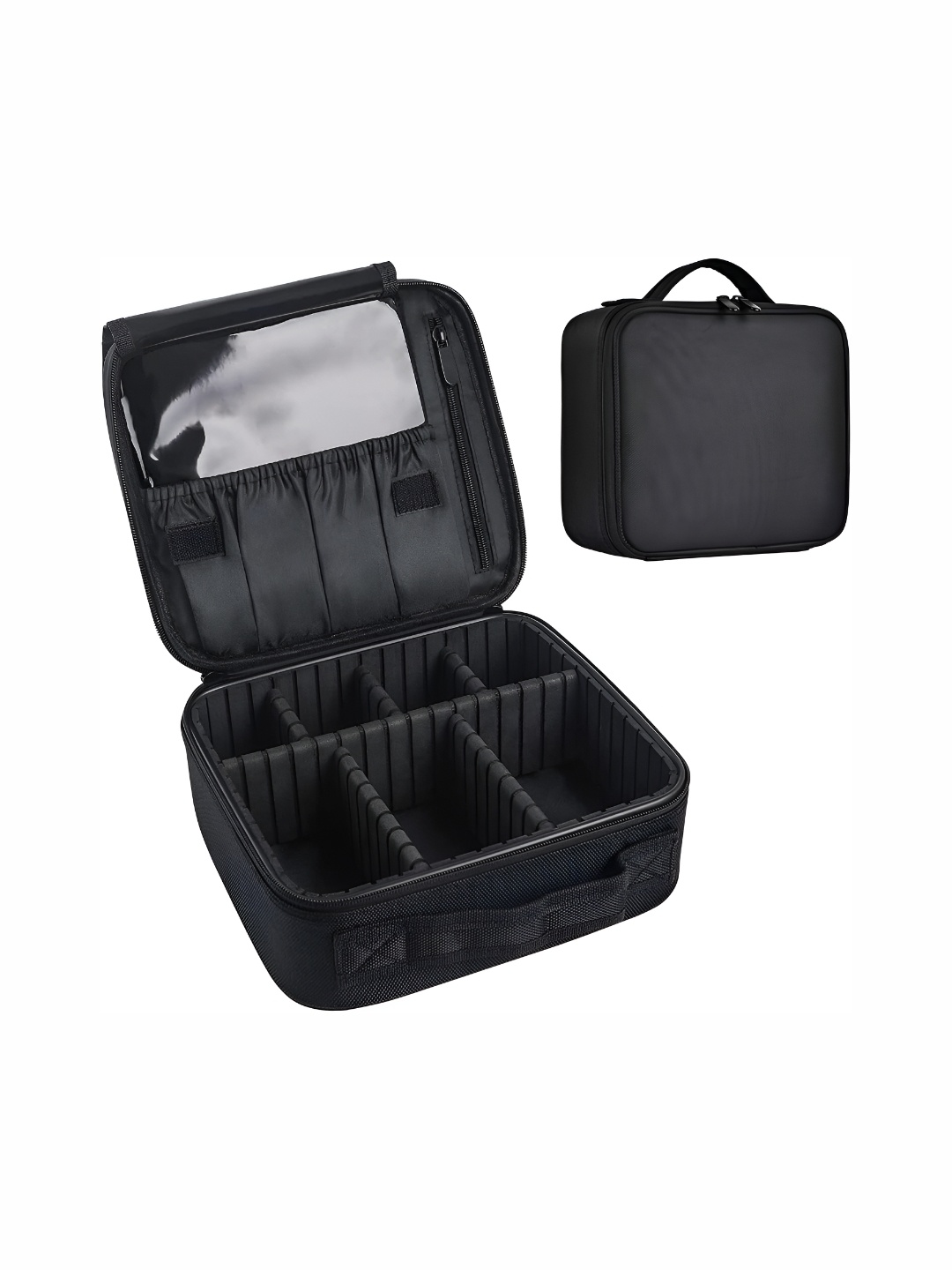 

COSMO HUB Black Regular Makeup Organiser Organiser