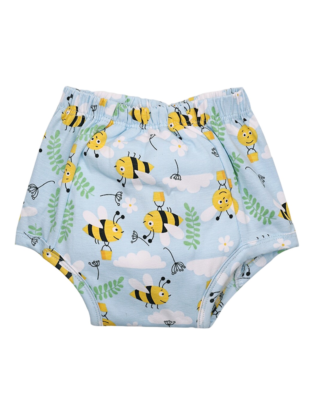 

Moms Home Bee Cotton Baby Padded Underwear, Blue