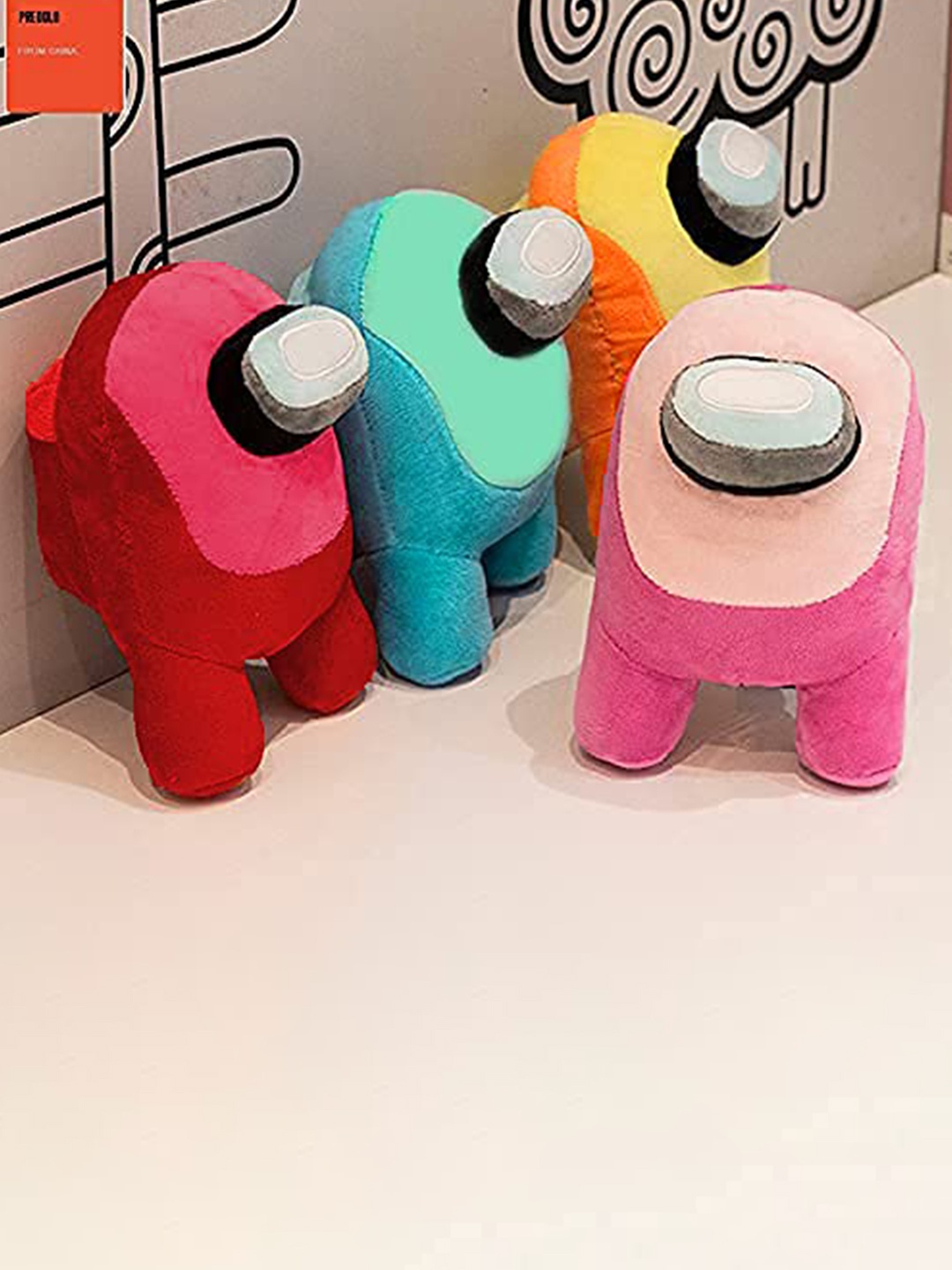 

DearJoy Microfibre Soft Toy Soft Toys and Dolls, Red