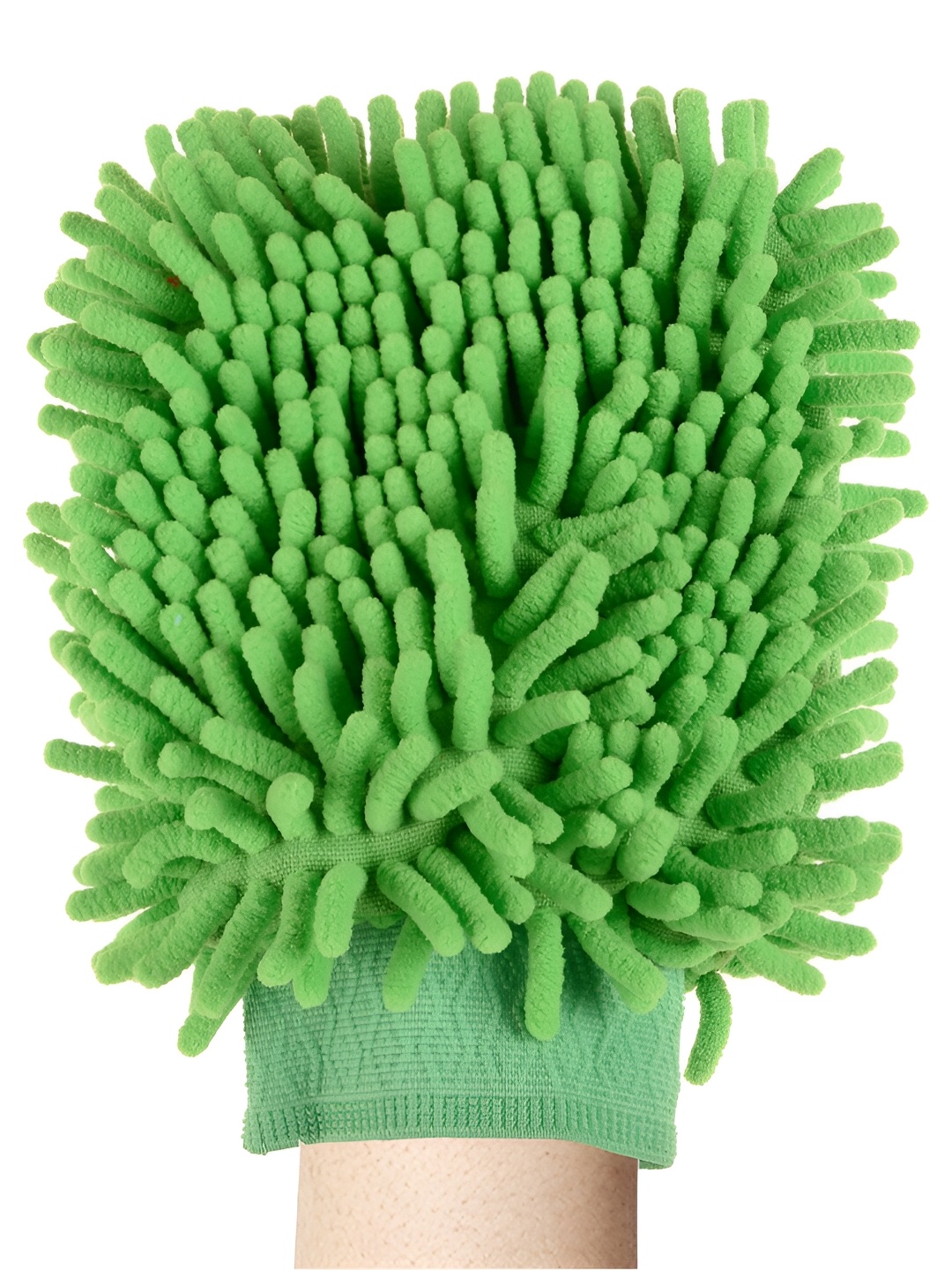 

Kuber Industries Pack of 5 Green Cleaning Gloves- 50 GSM