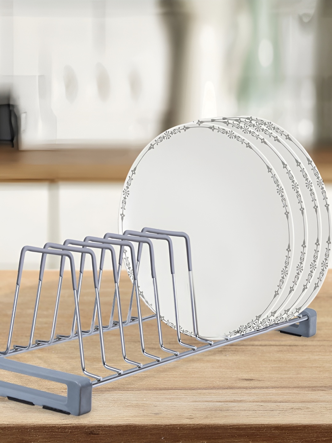 

Plantex Stainless Steel Dish Rack, Silver