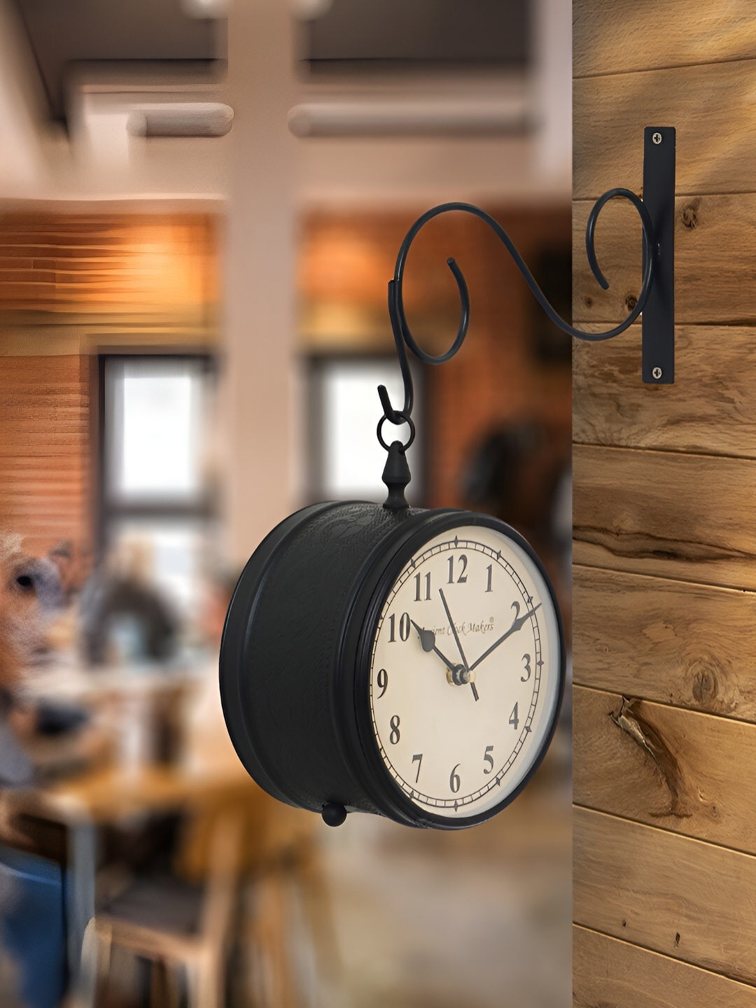 

Craft Smith Black Embellished Traditional Wall Clock