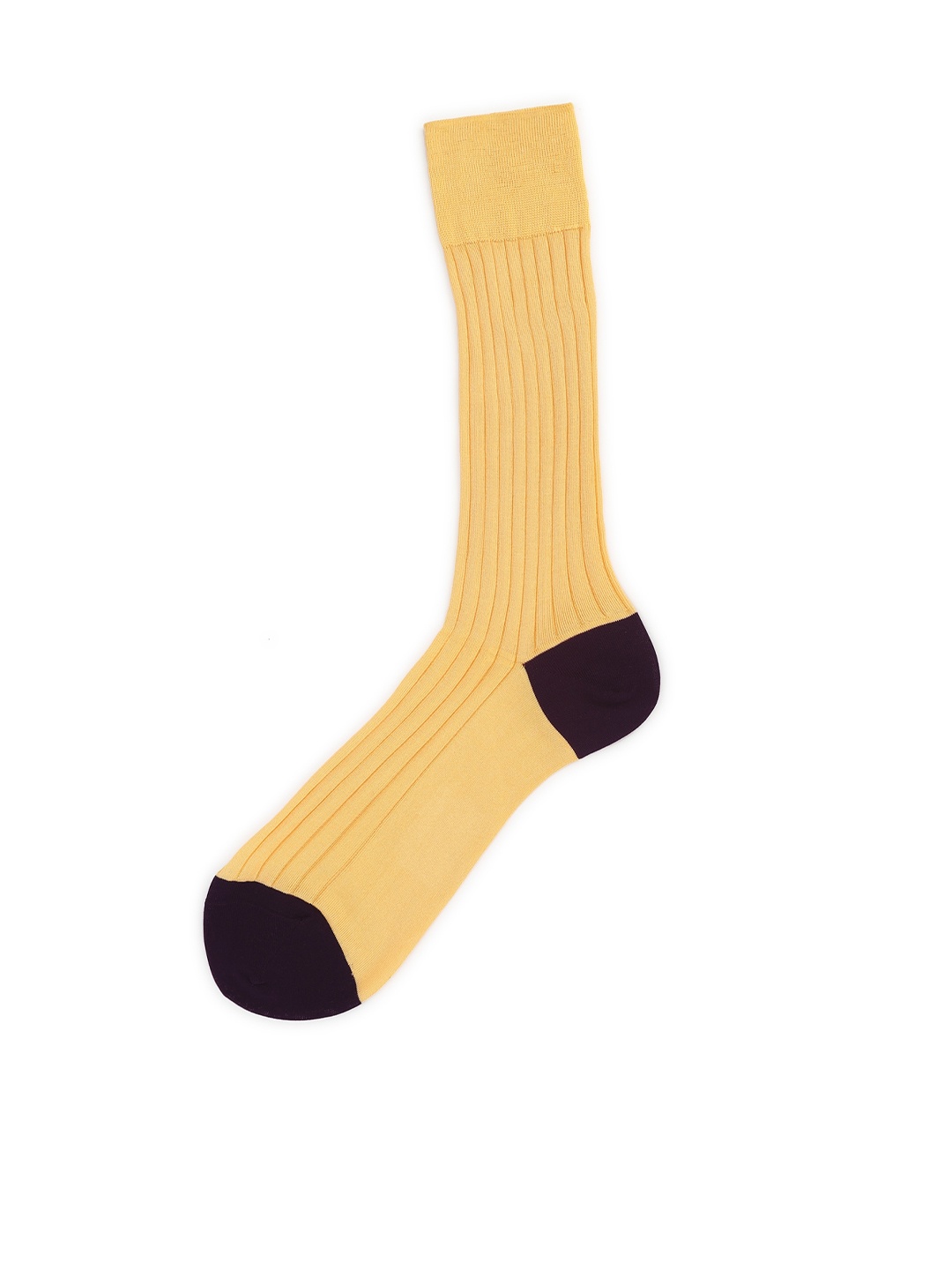 

HACKETT LONDON Men Patterned Calf Length Socks, Yellow