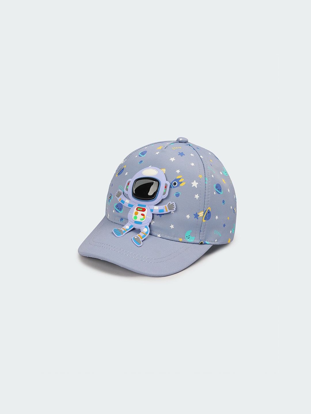 

max Boys Printed Baseball Cap, Blue