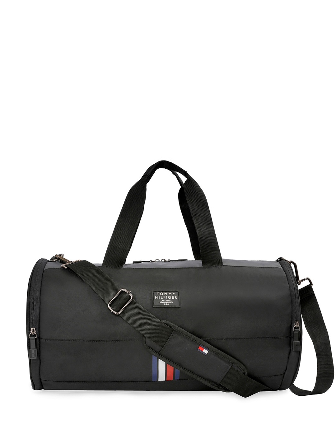

Tommy Hilfiger Medium Sports or Gym Duffel Bag, Black