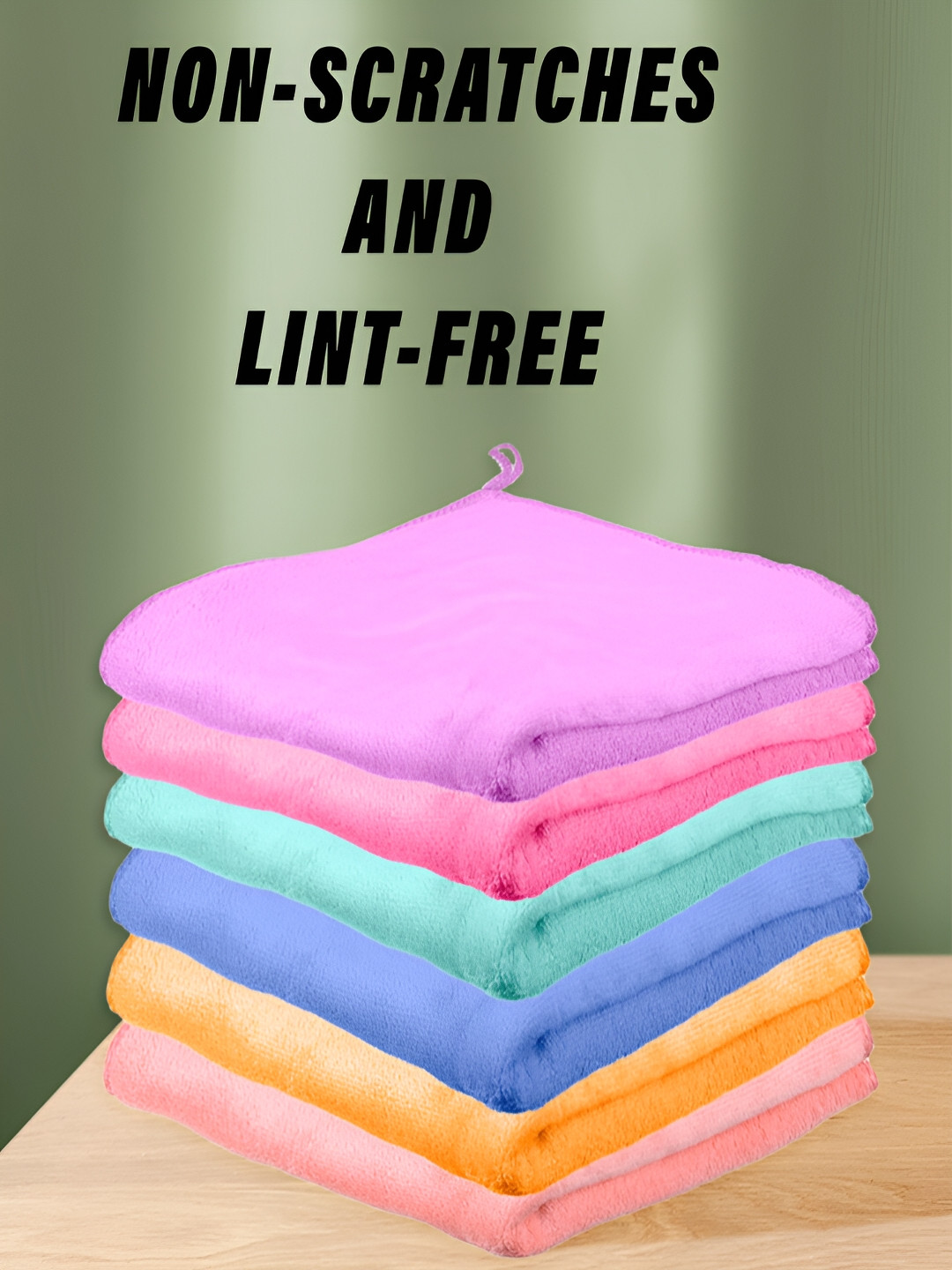 

Kuber Industries Pack Of 5 Kitchen Towels, Purple