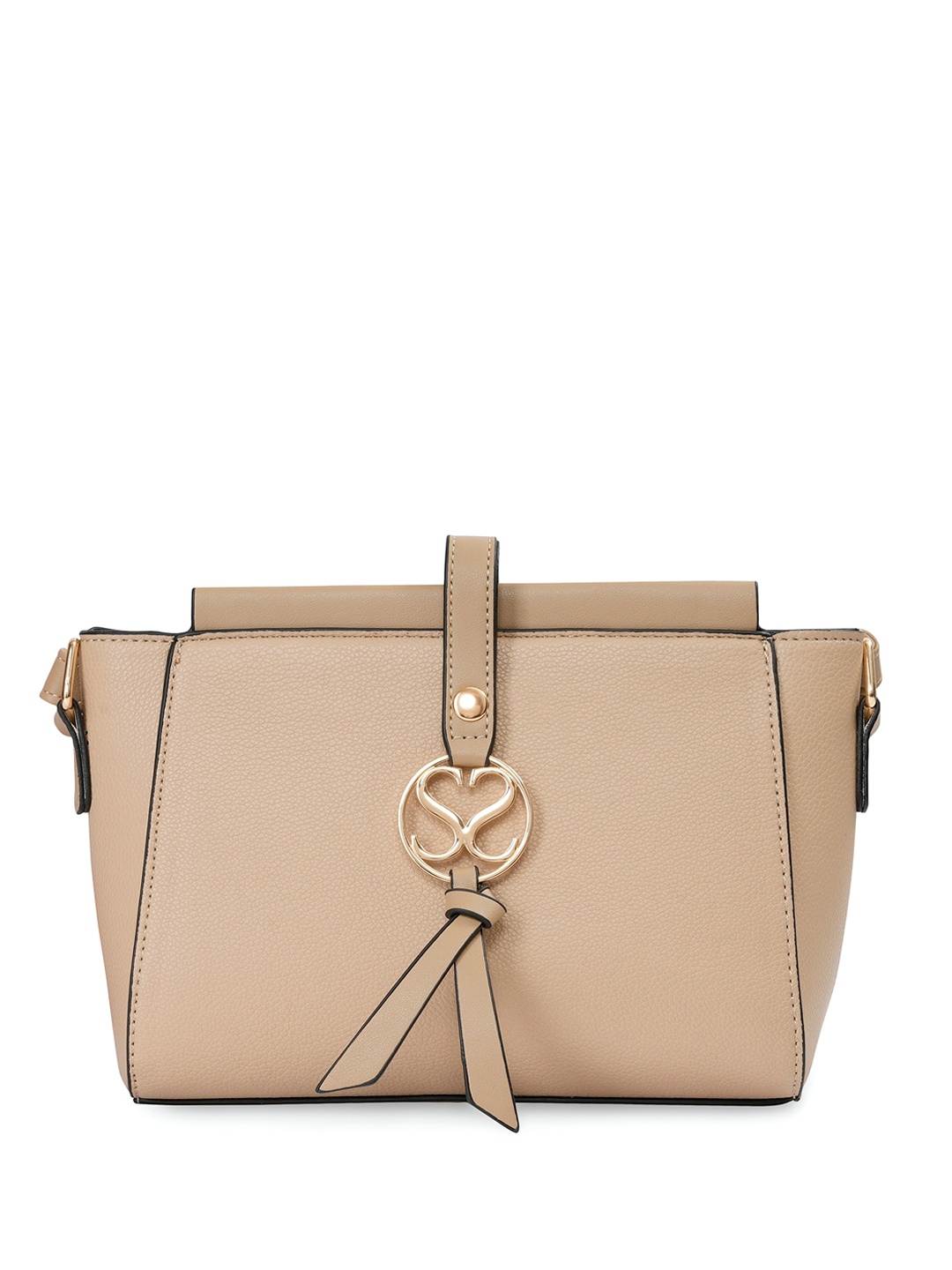 

Sugarush Swagger Satchel Bag, Beige