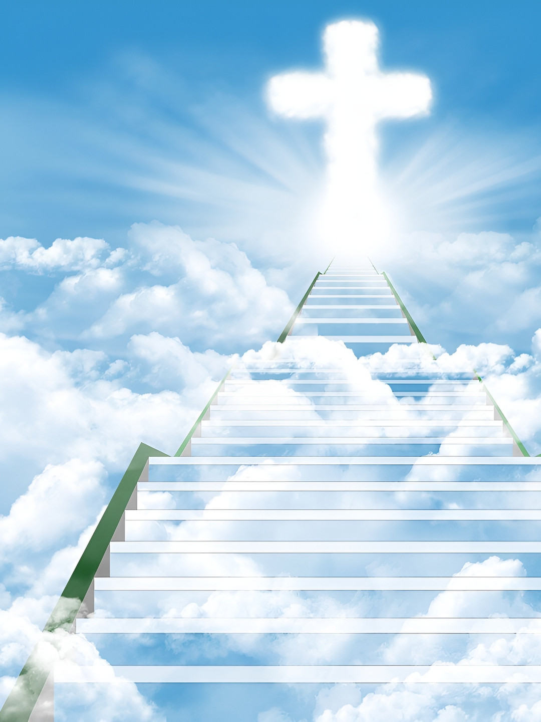 

British Terminal KD ladder to heaven Sticker Poster, Blue