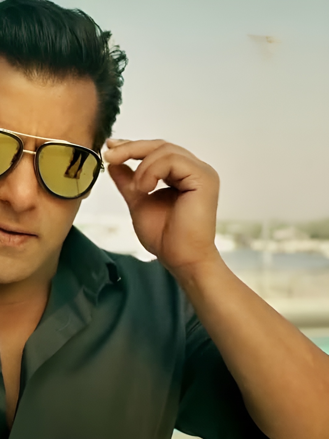 

British Terminal Salman Khan Poster, Beige