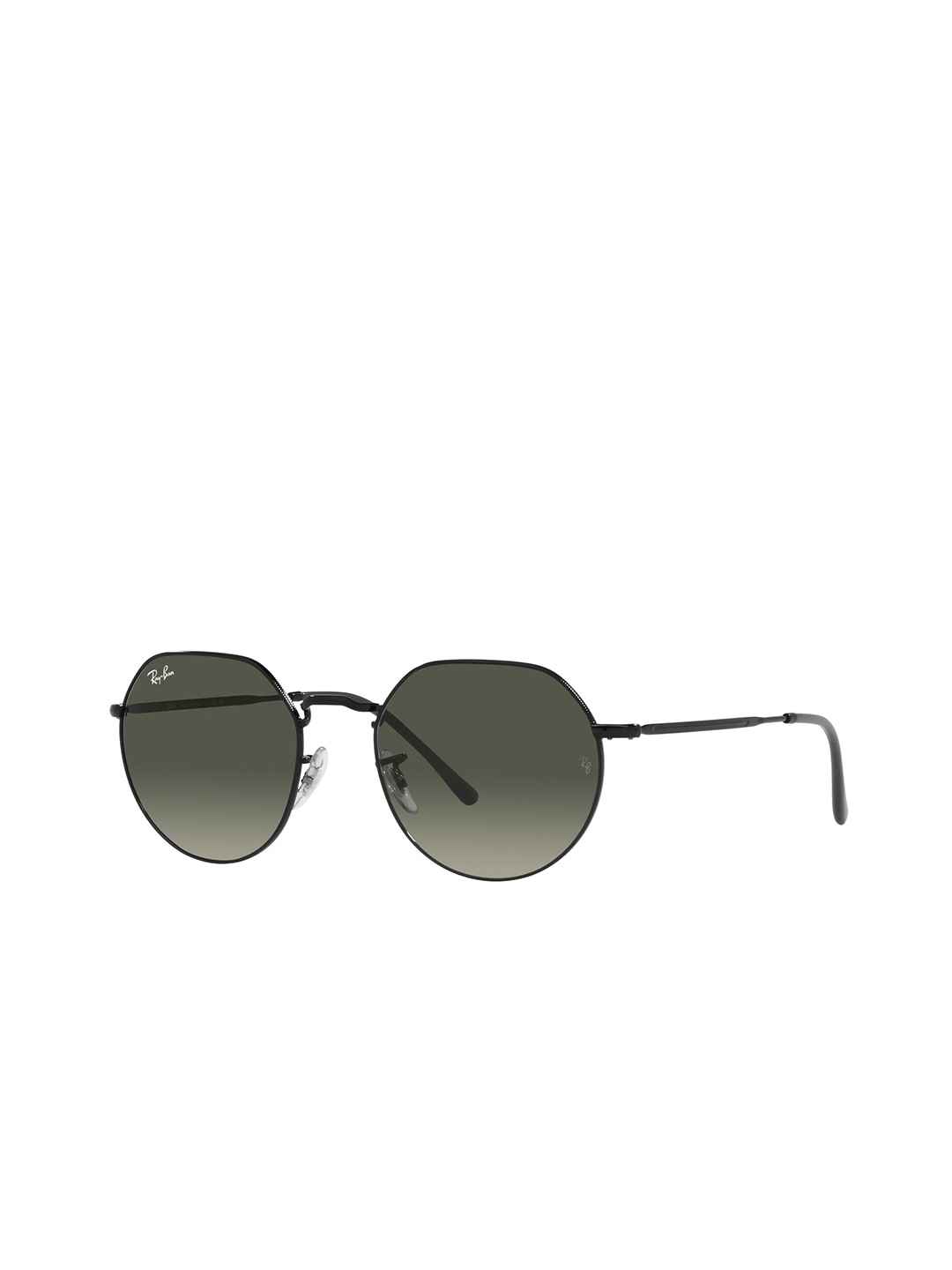 

Ray-Ban Unisex Round Sunglasses with UV Protected Lens, Grey